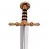 0102004 gladius replica spada crociati templari dorata
