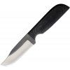 Anza Fixed Blade Black Canvas Micarta