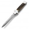 akc extreme shadow switchblade 23cm stag silver aluminium dagger blade 2