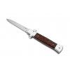 akc extreme shadow switchblade 23cm snake wood silver aluminium dagger blade