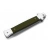 akc extreme shadow switchblade 28 cm military green g10 silver bolters dagger blade 1