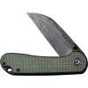 civivi elementum ii wharncliffe damascus green micarta