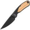Bestech Knives Lito Ti/Wood M390 Black Stonewash