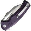 civivi bulltusk satin sandvik purple micarta