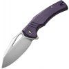 Civivi BullTusk Satin Sandvik Purple Micarta