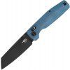 Bestech Knives Slasher Black Stonewash Blue Micarta KG56C2