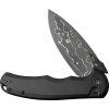 civivi mini praxis damascus black aluminum