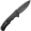 civivi mini praxis damascus black aluminum
