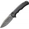 civivi mini praxis damascus black aluminum