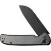 civivi chevalier blackwash sandvik gray aluminum