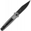 kershaw launch 17 black clippoint gray aluminum