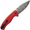 civivi stormhowl damascus red aluminum