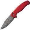 Civivi Stormhowl Damascus Red Aluminum