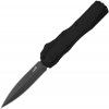 kershaw livewire otf black doubleedge magnacut black aluminum