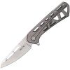 buck trace ops stonewash finish gray aluminum