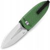 bestech knives ququ satin sandvik green aluminum
