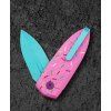 bestech knives ququ g10 pink sprinkle pattern 3