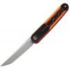 Civivi KwaiQ Satin NitroV Orange G10