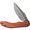 civivi bluetick damascus wood