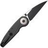civivi starflare blackwash nitrov black aluminum