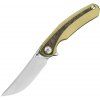 Bestech Knives Sambac Stonewash Magnacut Gold Titanium