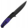 bestech knives swordfish buttonlock blackwash sandvik purple g10
