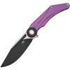 bestech knives seraph blackwash m390 purple titan