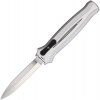 Piranha Knives Auto Rated-X OTF Dagger Silver