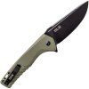 tekto knives f3 charlie black d2 green g10