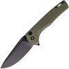 Tekto Knives F3 Charlie Black D2 Green G10