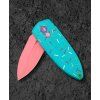 bestech knives ququ g10 blue sprinkle pattern 3