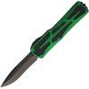 Heretic Knives Colossus OTF Black DLC Toxic Green