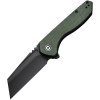 Civivi ExOne Flipper Blackwash NitroV Green Micarta C230363