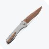 benchmade seven ten gray aluminum recurve 3