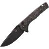 Tekto Knives F3 Charlie Black D2 Black G10