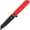 Bestechman Dundee Sheepfoot Black D2 Red G10 KMK09F