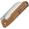 civivi hid satin sandvik brown g10