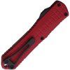 heretic knives manticore e black magnacut bowie red aluminum
