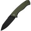 Civivi Placoid Blackwash Sandvik Green G10