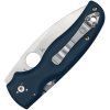 spyderco shaman satin spy27 blue g10