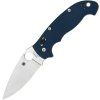 Spyderco Manix 2 XL Satin SPY27 PlainEdge Blue G10 C95GPCBL2