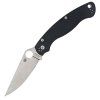 spyderco military 2 carbon fiber cpm s90v plain c36cfp2