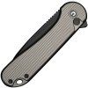 civivi elementum ii buttonlock blackwash nitrov gray aluminum