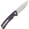 civivi merit satin sandvik purple micarta
