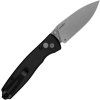 kershaw kindred stonewash d2 black aluminum