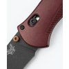 benchmade barrage 581bk 04 redstone richlite black plain 5