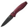 benchmade barrage 581bk 04 redstone richlite black plain