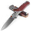 benchmade bugout 535 09 gray aluminium redstone richlite 1