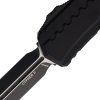 microtech cypher ii black dagger black aluminum
