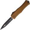 Microtech Hera II TwoTone Dagger Tan Aluminum